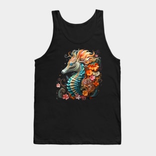 Seahorse Rainbow Tank Top